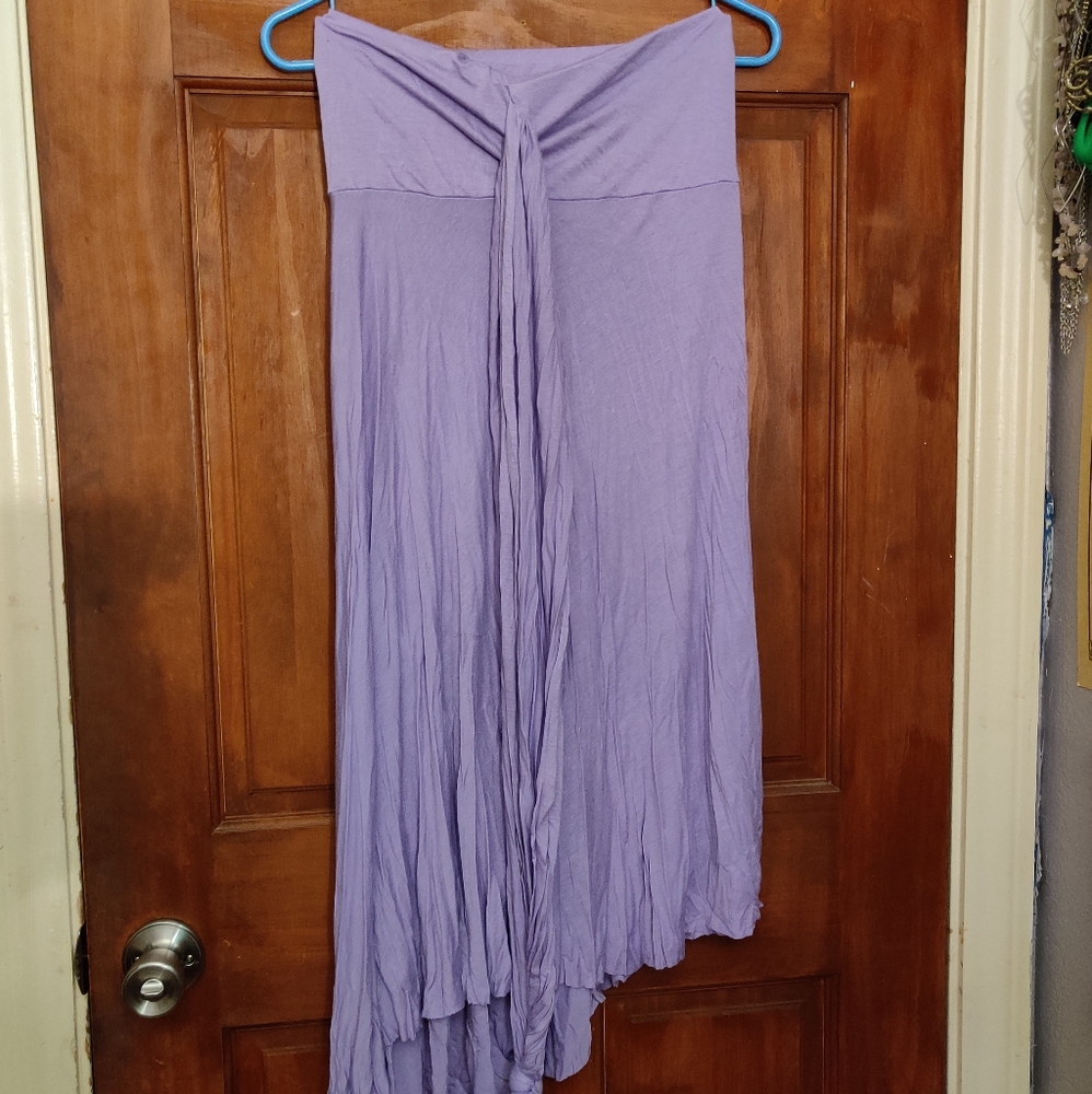 Purple multi way tie dress